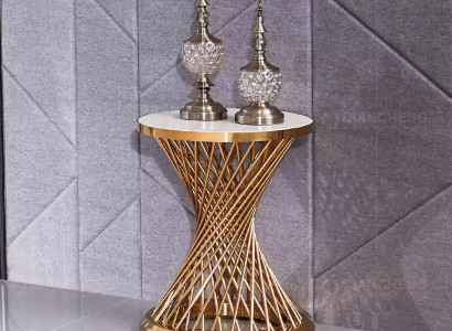 Coffee table Round Side table Designer Table Living room table stainless steel